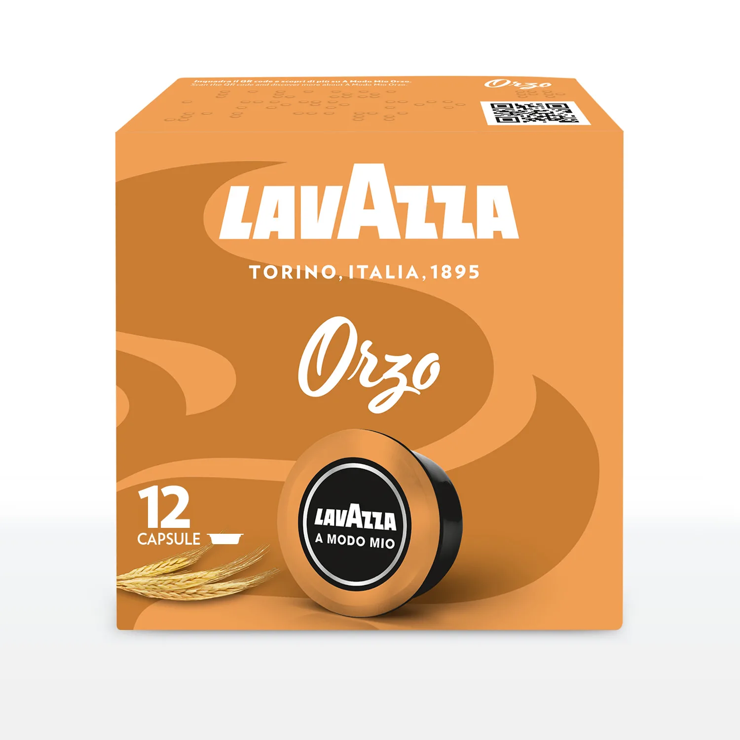21216-jpg.webp Lavazza A Modo Mio Orzo – Capsule Originali al Gusto Orzo per Macchine Lavazza – Bevanda Naturale Senza Caffeina - immagine 1