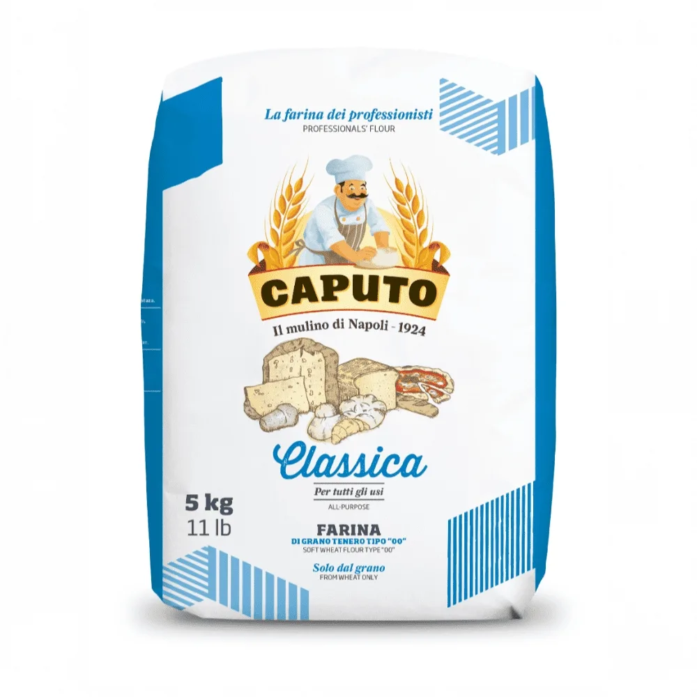 Farina Caputo Classica 5 Kg – Farina Tipo 00 Versatile per Pizza, Pane e Dolci Fatti in Casa - immagine 1