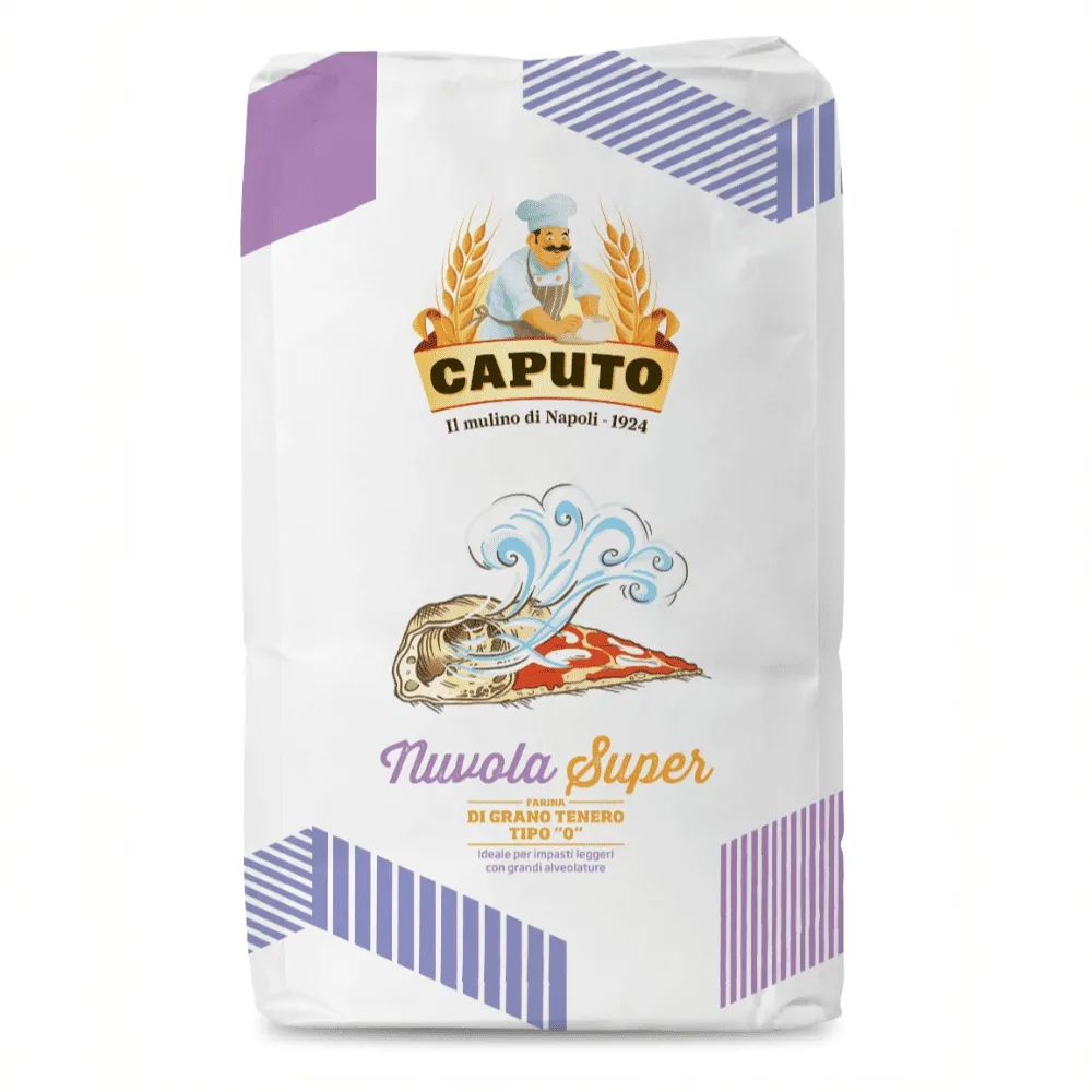Farina Caputo Nuvola Super 25 Kg – Farina Tipo 0 Professionale per Pizza ad Alta Idratazione e Impasti Leggeri - immagine 1
