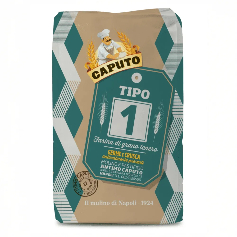 21231-jpg.webp Farina Caputo Tipo 1 – 25 Kg – Farina di Grano Tenero con Germe di Grano per Pane, Pizza e Lievitati dal Gusto Rustico - immagine 1