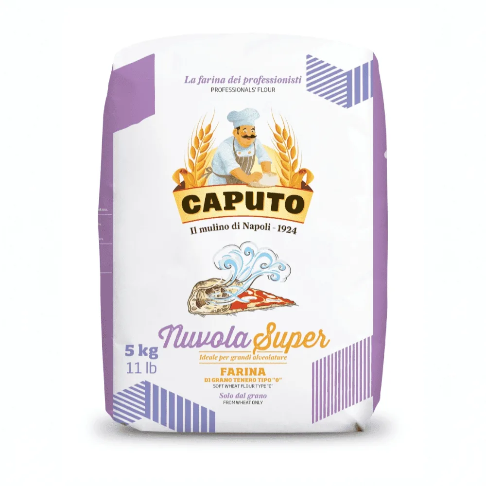 21232-jpg.webp Farina Caputo Nuvola Super 5 Kg – Alta Idratazione per Pizza Napoletana, Impasti Soffici e Leggeri - immagine 1