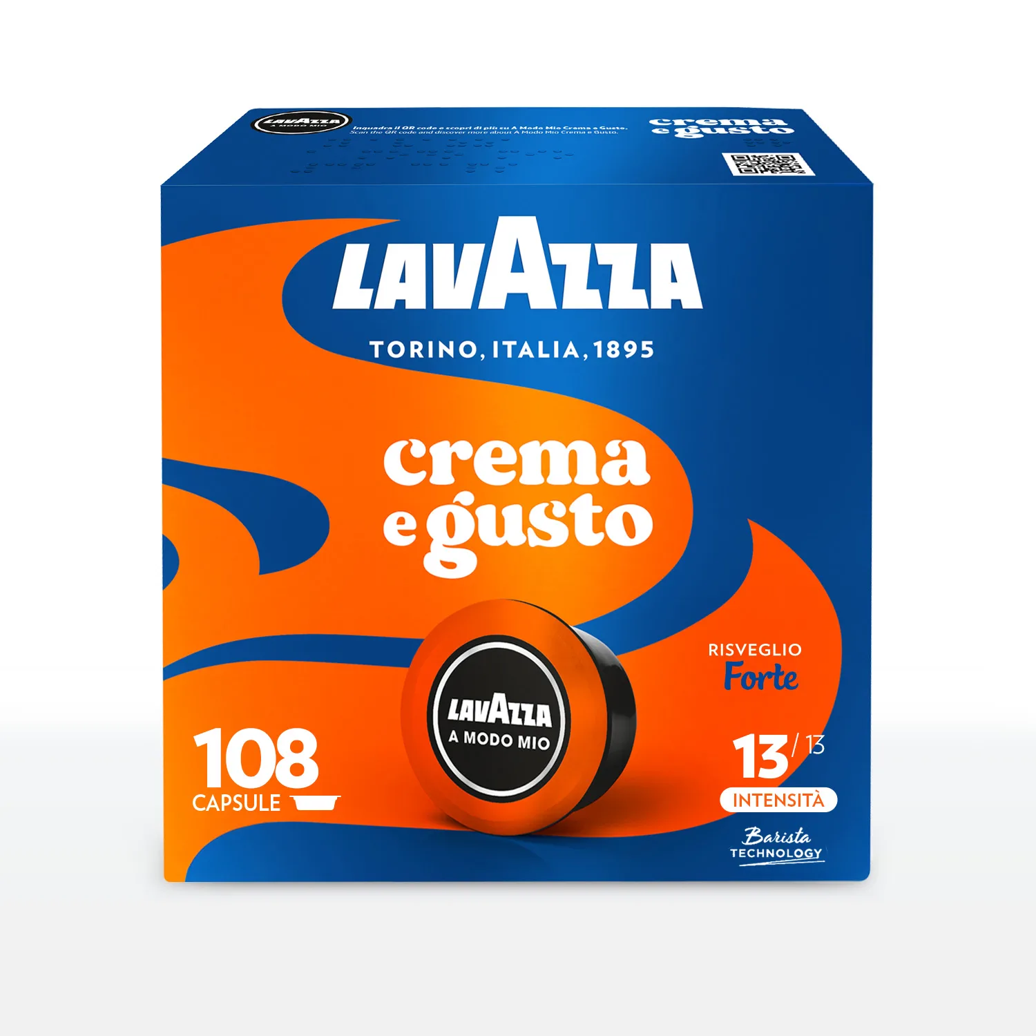 Lavazza A Modo Mio Crema e Gusto Forte – Capsule Originali per Espresso Intenso, Compatibili Solo con Macchine Lavazza - immagine 1
