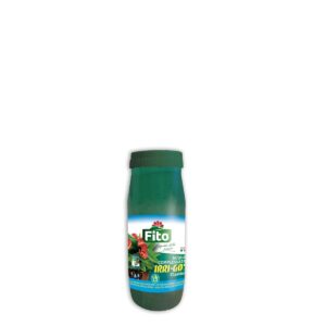 Flacone di Fito Irri-go Classico, gel per irrigazione autonoma di piante in vaso.