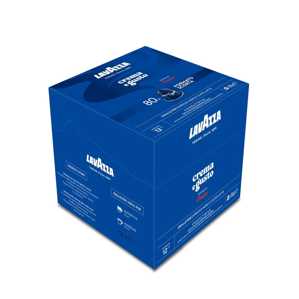 Lavazza Capsule Alluminio Compatibili Nespresso – Miscela Crema e Gusto Risveglio Classico – Caffè Delicato e Aromatico - immagine 2