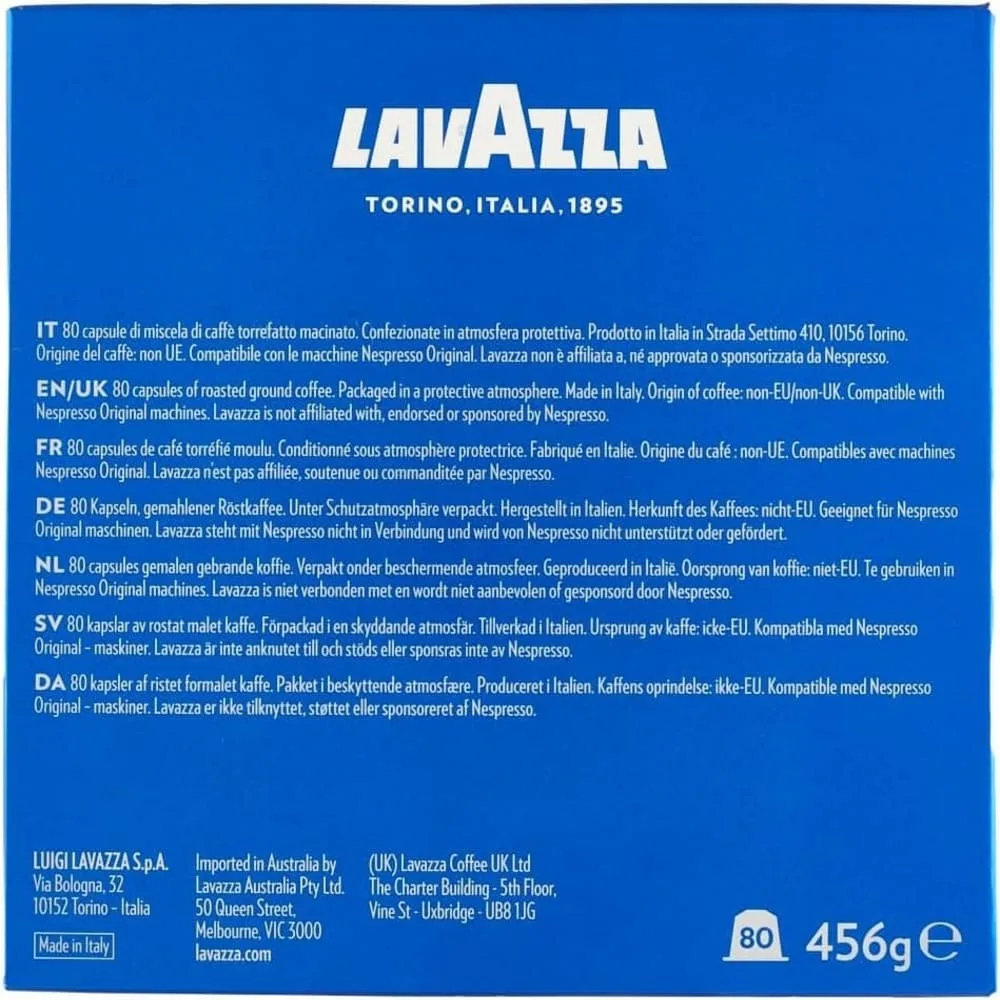 Lavazza Capsule Alluminio Compatibili Nespresso – Miscela Crema e Gusto Risveglio Classico – Caffè Delicato e Aromatico - immagine 4