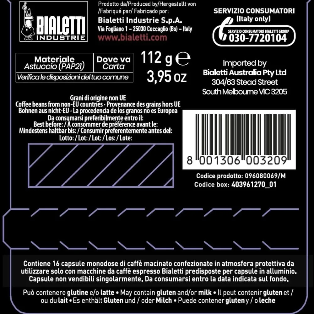 Capsule Caffè Bialetti Torino – Miscela Elegante dal Gusto Equilibrato, Originali per Macchine Bialetti - immagine 3