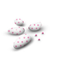 Confetti Papa – Bianco Rosa Pois – Confetti Cioccolato Fondente 60% Senza Glutine 500 g (130 pz) per Nascita, Battesimo e Confettata - immagine 2