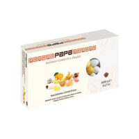 Confetti Papa  – Macedonia 5 Gusti 1 Kg – Confetti alla Mandorla con Cioccolato alla Frutta, Colorati e Senza Glutine per Confettata