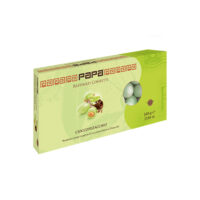 Confetti Papa – Pistacchio 500 g – Confetti Verdi Cioccolato e Mandorla con Vera Frutta, Senza Glutine, Vegetariani e Certificati Kosher