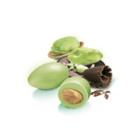 Confetti Papa – Pistacchio 500 g – Confetti Verdi Cioccolato e Mandorla con Vera Frutta, Senza Glutine, Vegetariani e Certificati Kosher - immagine 2