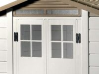 Garofalo Tuscany Evo 200 Casetta da Giardino in Legno 202,5x162,5x216 cm con Finestre e Porta a Doppia Anta - immagine 2