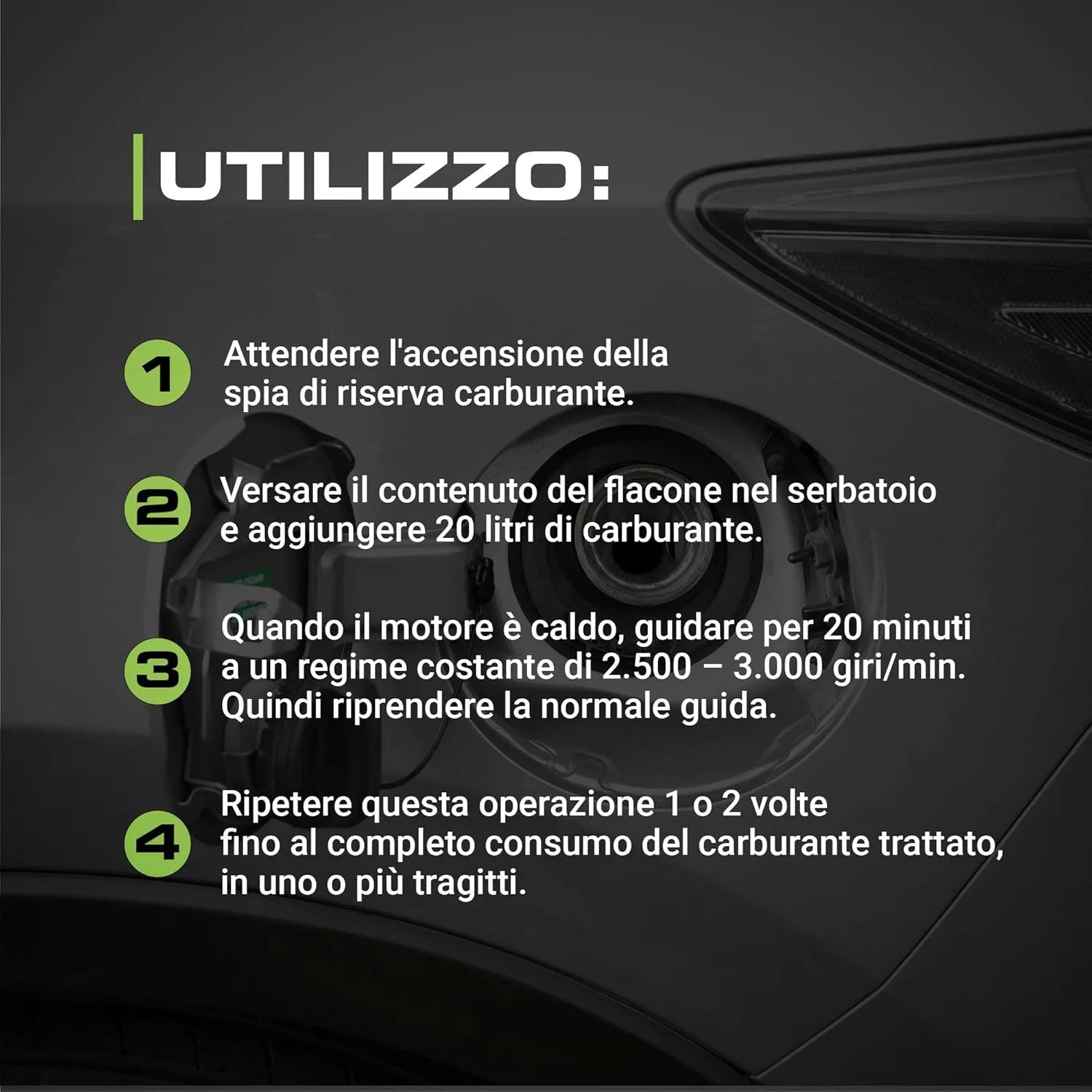 Bardahl –  Pulitore 5 In 1 Benzina 500?ml – Additivo Multifunzionale per Pulizia Motore a Benzina –  Aumenta Prestazioni e Potenza - immagine 4