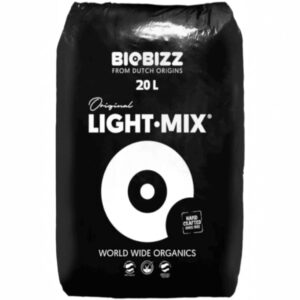 Sacco di terriccio BioBizz All-Mix da 50 litri, substrato organico professionale ricco di nutrienti per piante indoor e outdoor.