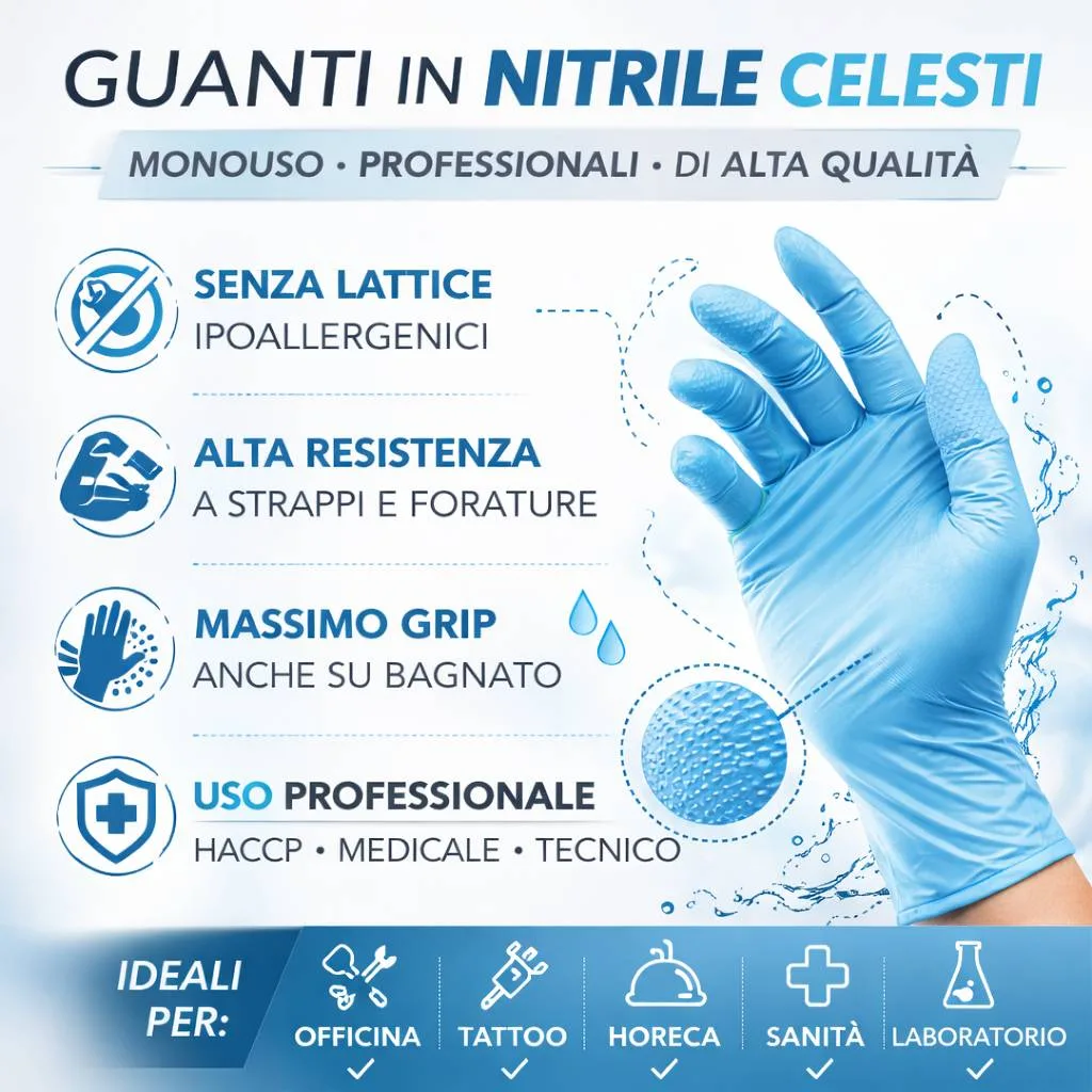 100 Guanti Monouso in Nitrile Taglia L – Senza Lattice, Resistenti e Antiallergici - immagine 6