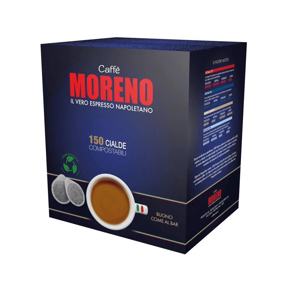 Caffè Moreno Aroma Top – Cialde in Carta, Gusto Intenso e Aromatico - immagine 2