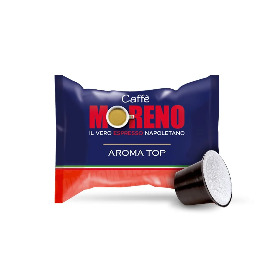 21647-jpg.webp Caffè Moreno Aroma Top – Capsule Compatibili Nespresso, Gusto Equilibrato e Avvolgente - immagine 1