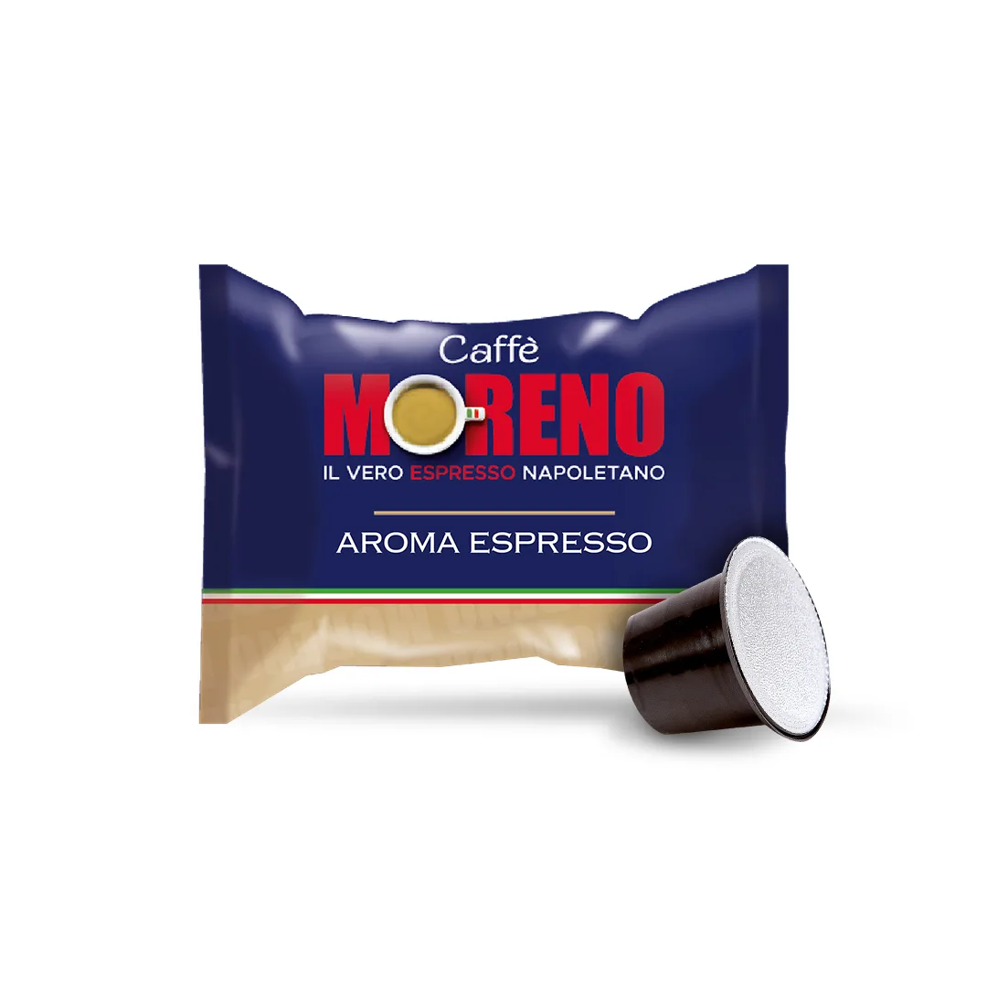 Caffè Moreno Espresso Bar – Capsule Compatibili Nespresso, Caffè Intenso e Cremoso - immagine 1