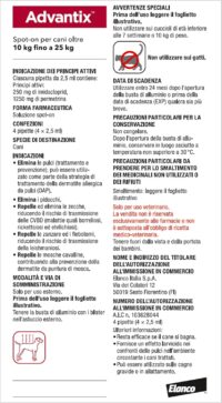 Advantix – Spot-on Cani Taglia Media (10-25 kg) – Antiparassitario Completo 4 Pipette – Prevenzione Leishmaniosi - immagine 2