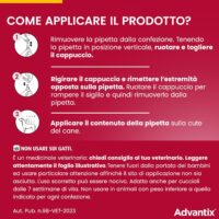 Advantix – Spot-on Cani Taglia Media (10-25 kg) – Antiparassitario Completo 4 Pipette – Prevenzione Leishmaniosi - immagine 7