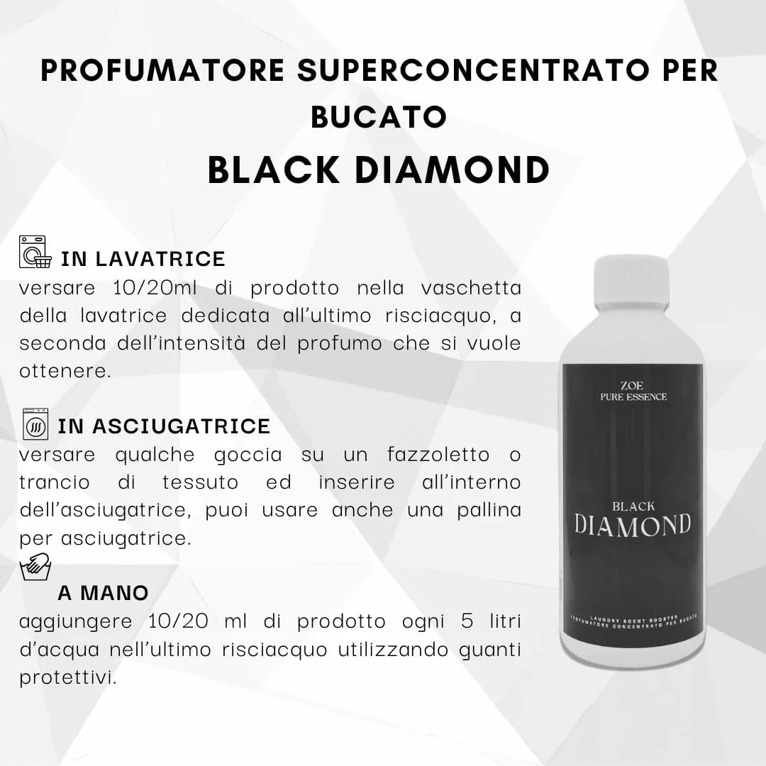 Black Diamond Profumatore Bucato Concentrato 500ml - immagine 2