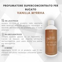 Vanilla Myrrha 500ml Profumatore Bucato Concentrato – Essenza Calda e Persistente - immagine 2