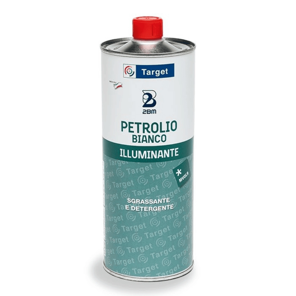 Petrolio Bianco Illuminante – Solvente Sgrassante per Catene e Metalli – 1 Litro