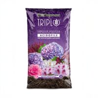 Tercomposti – Terriccio Acidofile Triplo 45L – Miscela Professionale con Torba per Drenaggio e pH 4.5 Acido – Ideale per Piante Acidofile