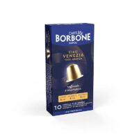 Caffè Borbone Capsule Alluminio Compatibili Nespresso – Miscela Ciao Venezia – Caffè Espresso Aromatico e Intenso