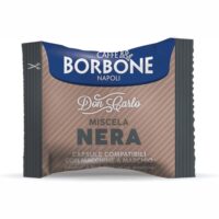 Caffè Borbone Don Carlo Miscela Nera - Capsule Compatibili Lavazza A Modo Mio - Caffè Intenso e Aromatico