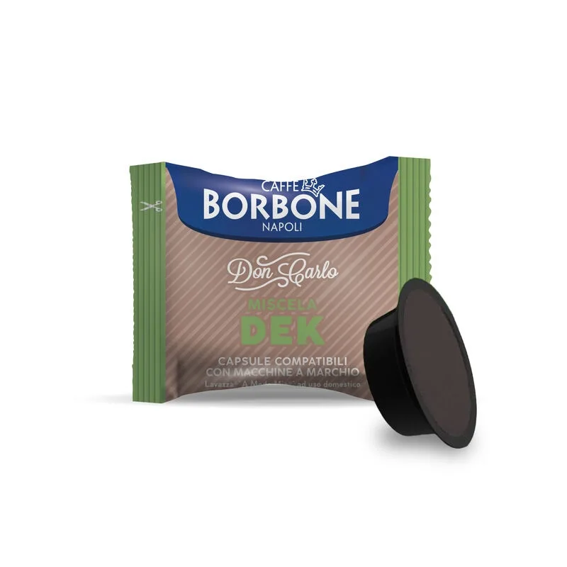 21844-jpg.webp Caffè Borbone Don Carlo Decaffeinato - Capsule Compatibili per Macchine da Caffè Lavazza A Modo Mio - Miscela Delicata e Aromatica - immagine 1