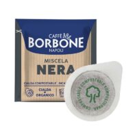 Caffè Borbone Cialda Compostabile Miscela Nera – Cialde Sistema ESE – Caffè Espresso Intenso e Sostenibile