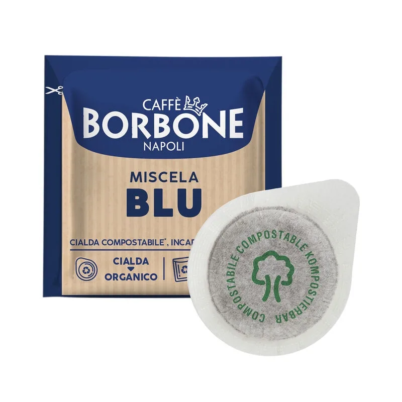 21853-jpg.webp Caffè Borbone Cialda Compostabile Miscela Blu – Cialde Sistema ESE – Caffè Espresso Cremoso e Biodegradabile - immagine 1
