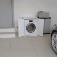 Mongardi Mobile Coprilavatrice in Resina Bianca - immagine 6