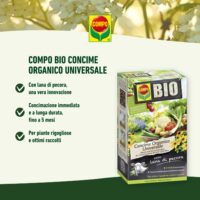 Compo Bio – Concime Organico Universale - 2 Kg - 100% Naturale - Consentito in Agricoltura Biologica - Per Orto, Fiori e Piante Verdi - immagine 2