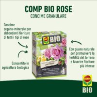 Compo Bio –  Concime per Rose - 2 Kg - 100% Organico Naturale - Consentito in Agricoltura Biologica - Per Fioriture Intense e Profumate - immagine 2