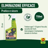 COMPO BIO –  Olio di Neem Pronto Uso - 750 ml - Protettivo Naturale per Piante e Fiori - 100% Vegetale - Consentito in Agricoltura Biologica - immagine 3
