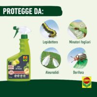 COMPO BIO –  Olio di Neem Pronto Uso - 750 ml - Protettivo Naturale per Piante e Fiori - 100% Vegetale - Consentito in Agricoltura Biologica - immagine 4