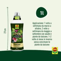 Compo – Supreme Concime Universale Liquido - 1 Litro - Formula Professionale per Tutte le Piante - Crescita Vigorosa e Resistenza Prolungata - immagine 3