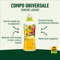Compo – Concime Universale con Guano - 1 Litro - Nutrimento Naturale Completo - Per Piante Verdi, Fiorite e Ornamentali - immagine 3