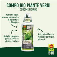 Compo – Concime per Piante Verdi - 1 Litro - 100% Naturale - Consentito in Agricoltura Biologica - Per Ficus, Monstera e Piante da Interno - immagine 2