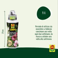 Compo – Concime per Piante Fiorite con Guano - 1 Litro - Stimola la Fioritura e l'Intensità dei Colori - Per Balcone e Interno - immagine 3