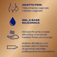 Durex Real Feel Gel Lubrificante - 50 ml - Formula a Base Siliconica Silk-Touch - Idratazione Prolungata e Comfort Elevato - immagine 2