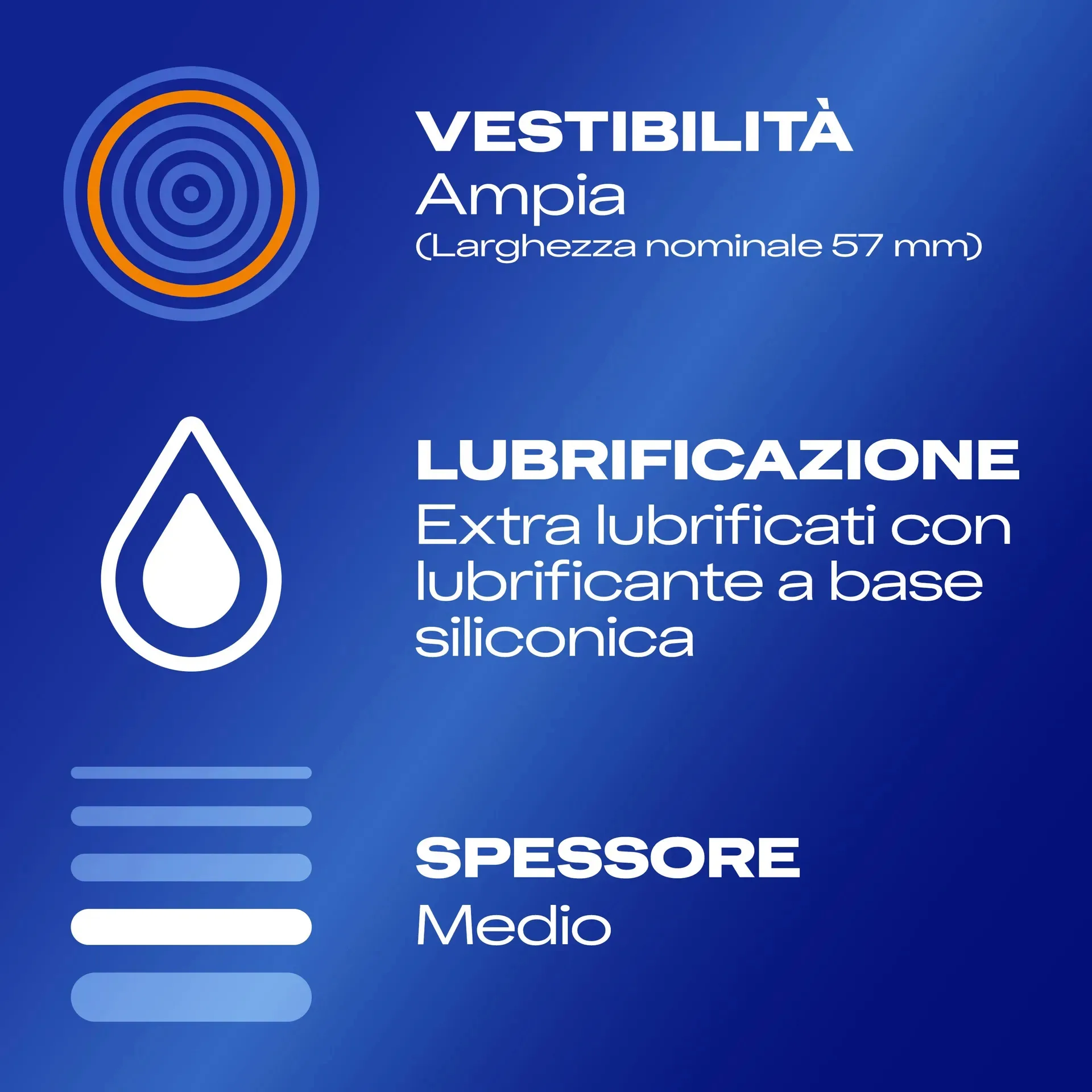 Durex Settebello XL - 5 Pezzi - Preservativi Extra Large Larghezza 57mm - Comfort Elevato e Vestibilità Ottimale - immagine 6