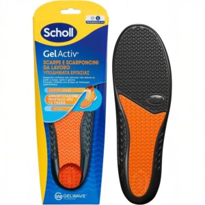 Solette Scholl GelActiv Work, specifiche per scarpe da lavoro e calzature antinfortunistiche, taglia 35.5 - 40.5.