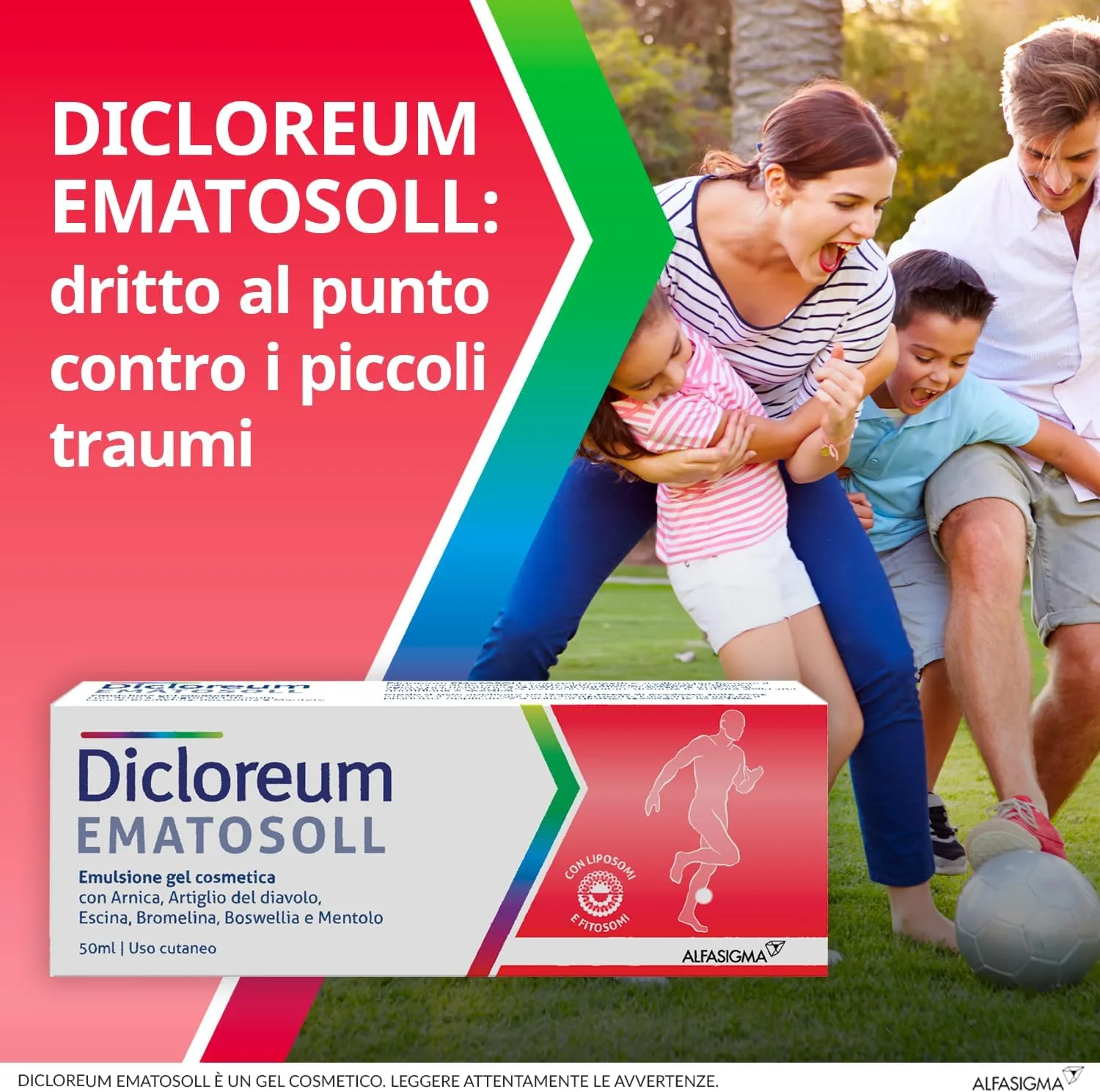Dicloreum – EmatoSoll Emulsione Gel - Sollievo Rapido per la Pelle - Formula Leggera e a Rapido Assorbimento - Non Unta - immagine 7