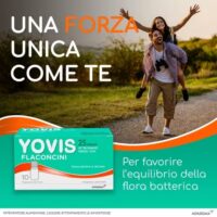 Yovis Flaconcini - 10 Flaconcini - 25 Miliardi di Fermenti Lattici Vivi - Integratore per Riequilibrio Intestinale - Pronto all'uso - immagine 2