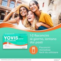 Yovis Flaconcini - 10 Flaconcini - 25 Miliardi di Fermenti Lattici Vivi - Integratore per Riequilibrio Intestinale - Pronto all'uso - immagine 5