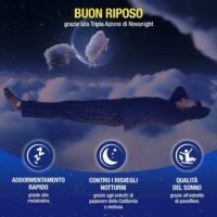 Novanight Integratore per il Sonno - 30 Capsule - Formula Tripla Azione - Aiuta ad Addormentarsi e Migliora la Qualità del Riposo - immagine 3