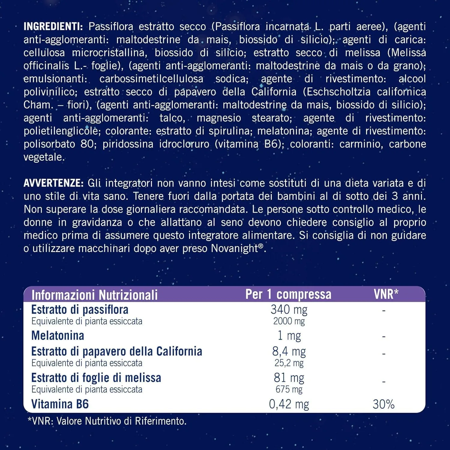 Novanight Integratore per il Sonno - 30 Capsule - Formula Tripla Azione - Aiuta ad Addormentarsi e Migliora la Qualità del Riposo - immagine 8
