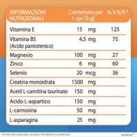 Carnidyn Plus Masticabile - 18 Compresse da 54 Gr  –Integratore Energetico Senza Acqua - Contrasta la Stanchezza Fisica e Mentale - Pratico e Veloce - immagine 8